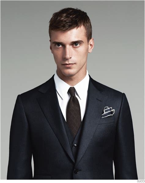 gucci mens suit black|gucci tailoring.